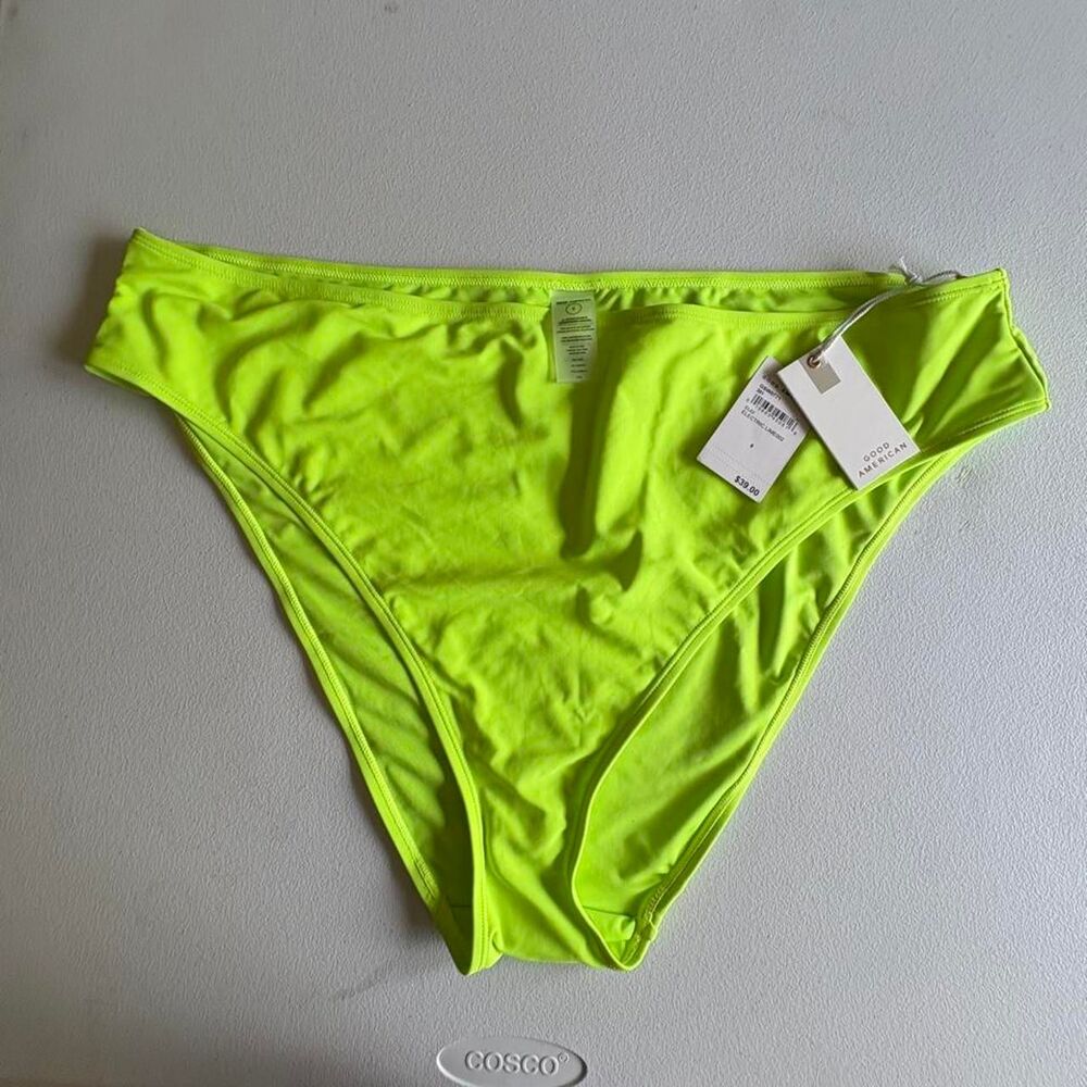 Good-american Women's Green Bikini-and-tankini-bottoms